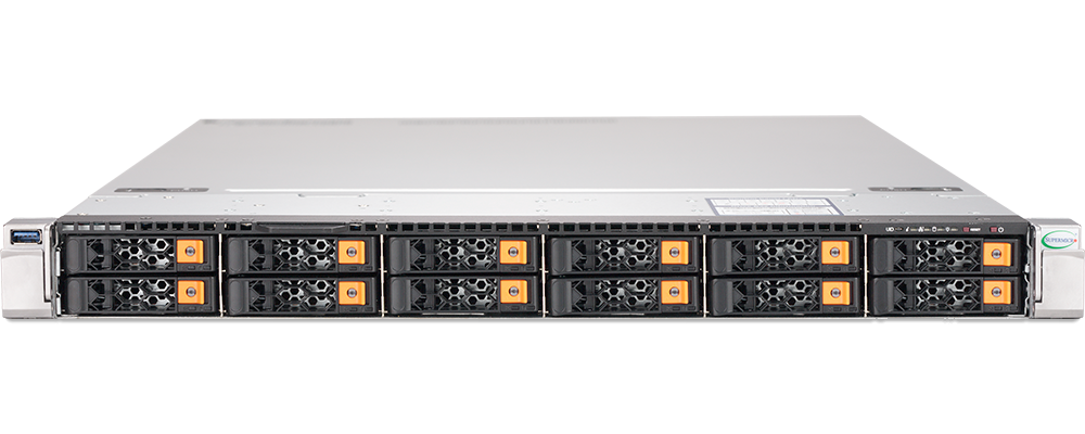 Supermicro 1u servers rackmount nvme xsx