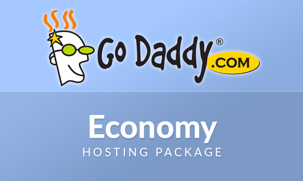 Godaddy economy hosting