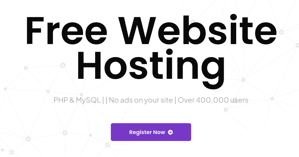 Host php website free