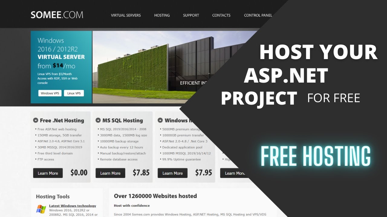 Asp website hosting iis start